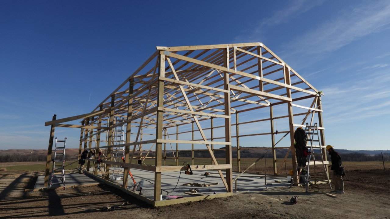 Example: framing corner
